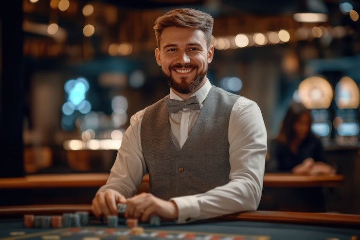 Player engaging with a live Asia Gaming table on mobile at home in Indonesia